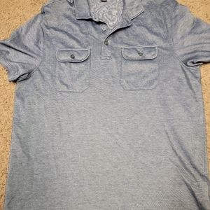Michael kors blue large men shirt